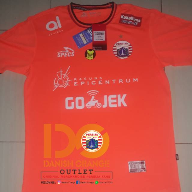 Persija Jersey 3rd 2018 
Original Specs
Size M , L , XL dan 2XL