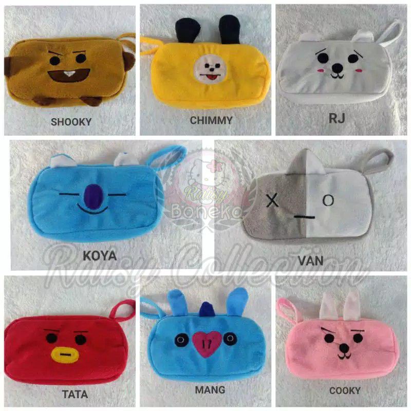 DOMPET BT21 BTS - DOMPET WANITA - DOMPET ANAK - DOMPET KARAKTER BT21 BTS - DOMPET HP KARAKTER