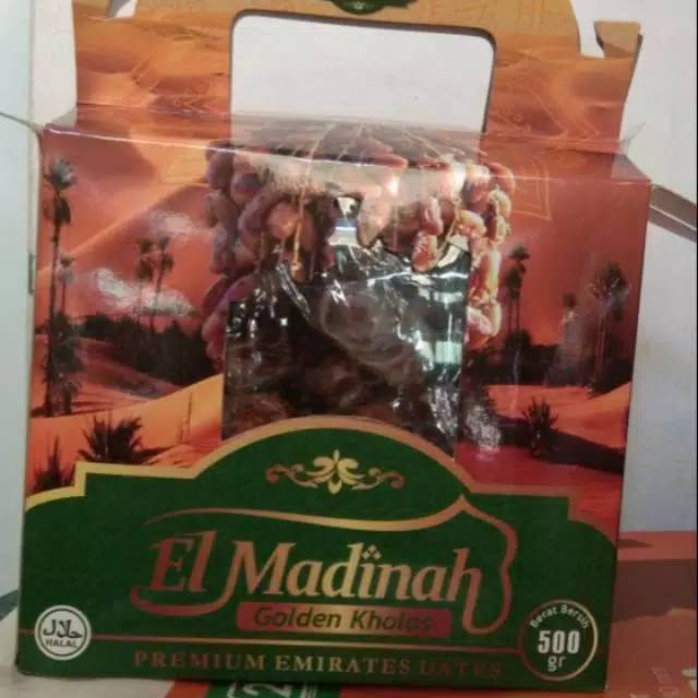 

KURMA EL MADINAH GOLDEN KHALAS PREMIUM 500Gr