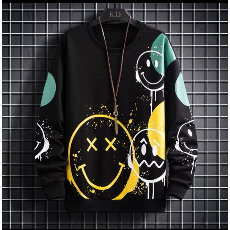 COD/DS/BAJU SWEATER SMILE (M-L)