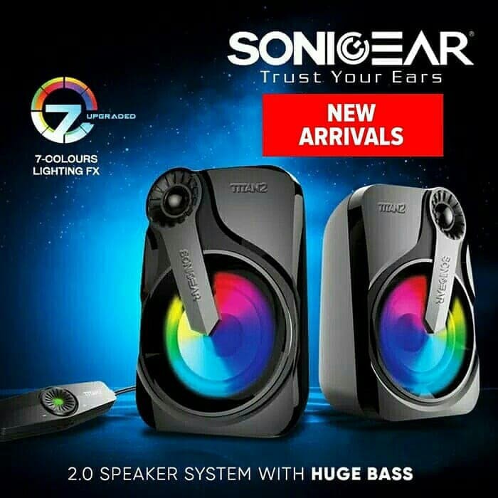 Speaker Sonicgear Titan 2 - Portable Speaker Sonicgeat Titan 2 - USB 2.0 Power