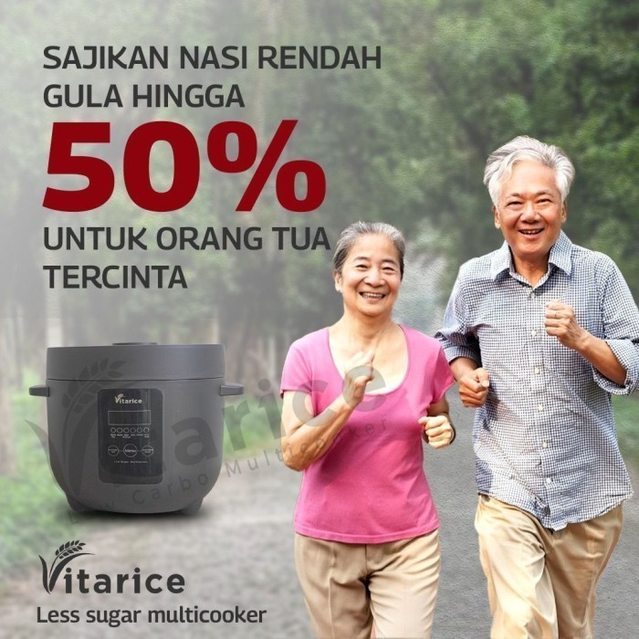 Jual VITARICE T6 Premium Low Carbo Rice Cooker Less Sugar Magic Com