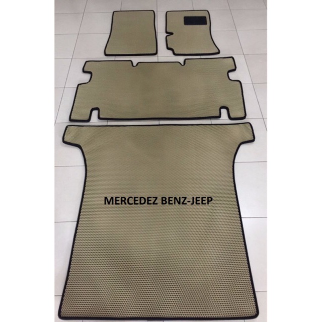 Karpet Mobil Mercedes Benz Jeep Full Bagasi 2 Lapis