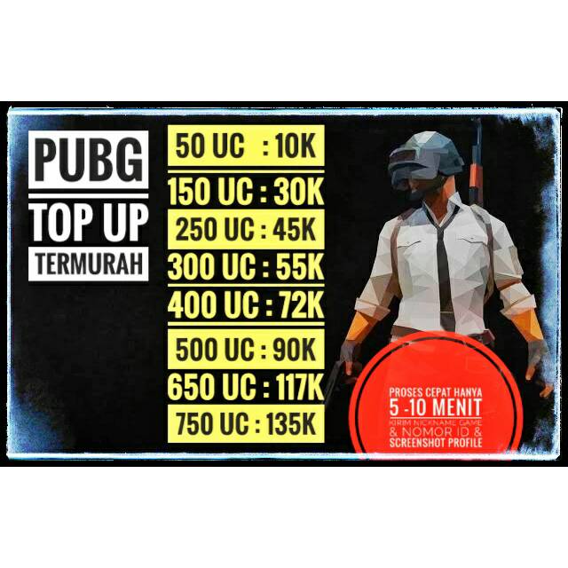 Top Up Uc Pubg Mobile Termurah Terpercaya Variasi 650uc 750uc Via - top up uc pubg mobile termurah terpercaya variasi 650uc 750uc via codashop shopee indonesia