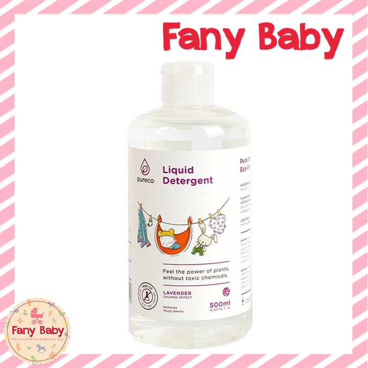 PURECO LIQUID DETERGENT [ LAVENDER ] 500ML