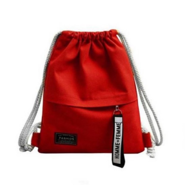 Backpack Tas Ransel Serut Homme Femme NR