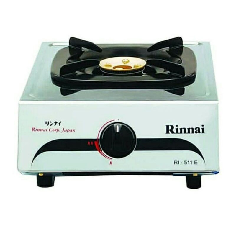 RINNAI RI-511 E KOMPOR GAS 1 TUNGKU / KOMPOR GAS RINNAI RI 511 E / RINNAI RI511E