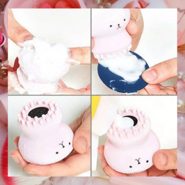 Octopus Facial Brush Cleaner Silicone Waterproof Skin Care Spa Massager Beauty / pembersih wajah