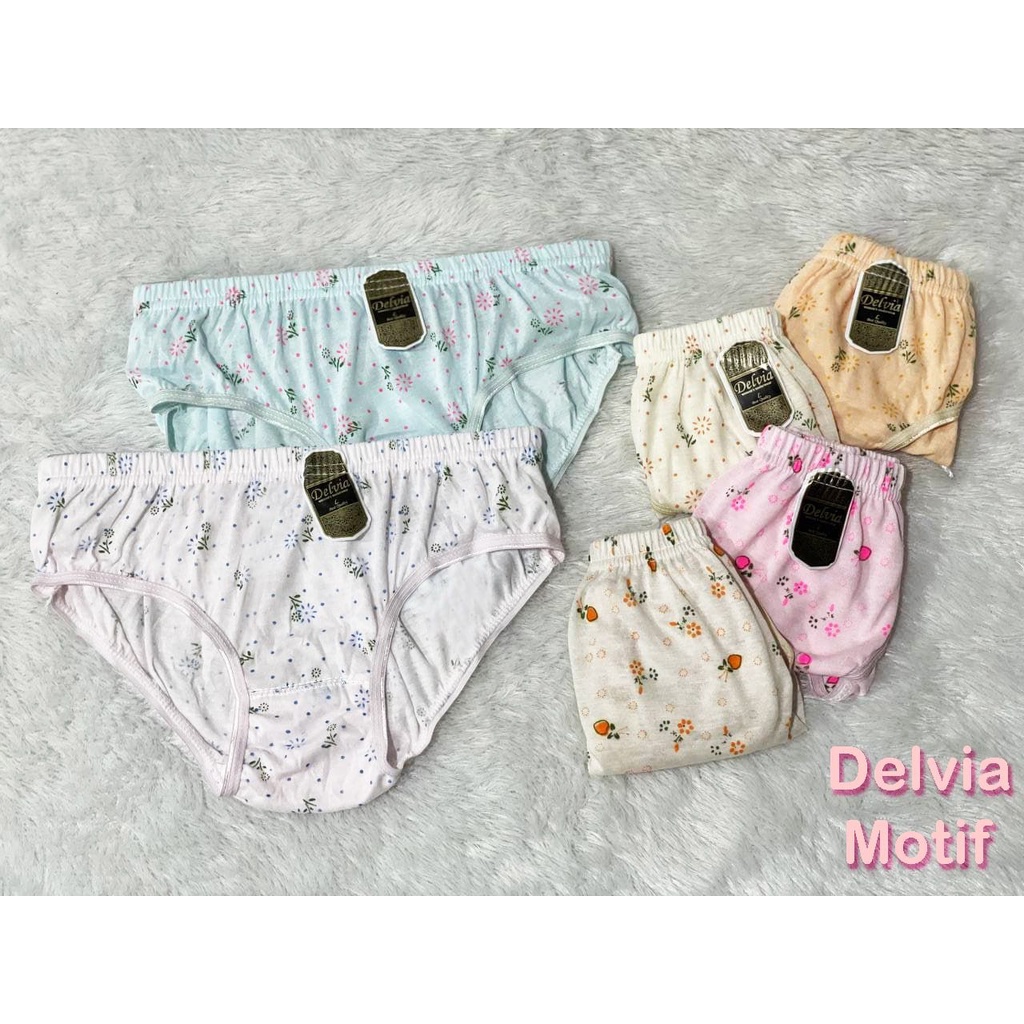 Undies Celana Dalam CD Wanita Polos Merk VELIA Ukuran ampe extra jumbo-3