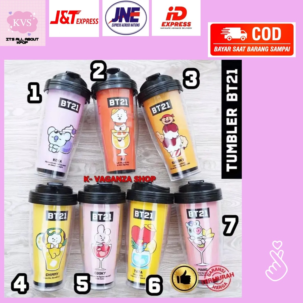 Botol Minum Bpa Free Termos Karakter Unik Plastik Tumbler Aesthetic Estetik Tempat Minum Anak Karakt