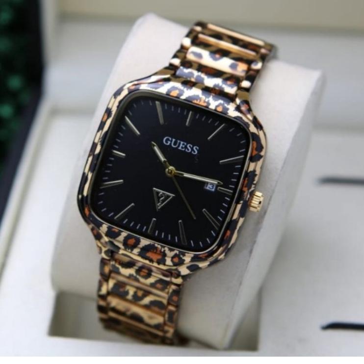 Recomended.. jam tangan wanita guess leopard