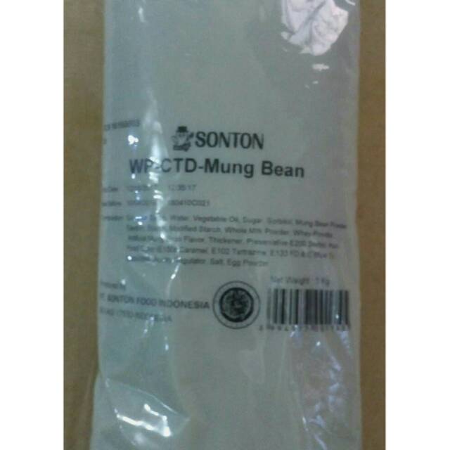 

FILLING MUNGBEAN KAJANG IJO SONTON 1 KG