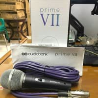 MIcrophone wired audiobank PRIME VII /  mic kabel audio bank PRIME 7