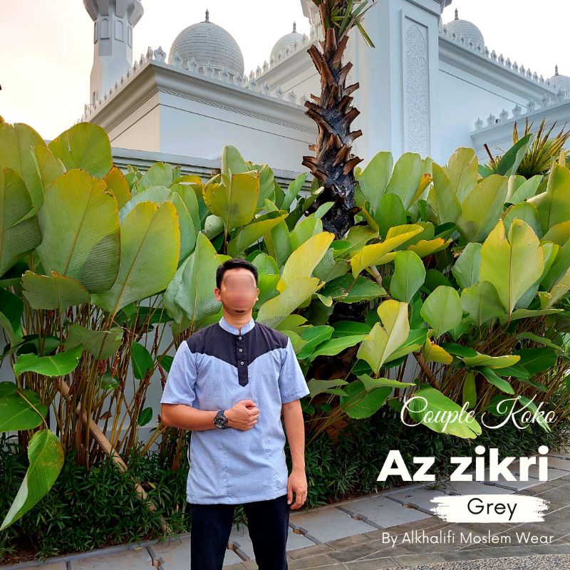 KOKO AZ ZIKRI COUPLE AYAH ANAK BY ALKHALIFI MOSLEM WEAR