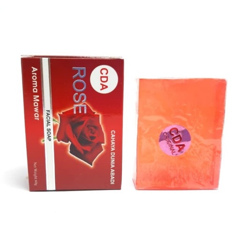 SABUN ROSE TRANSPARANT BEAUTY SOAP (CDA) BPOM