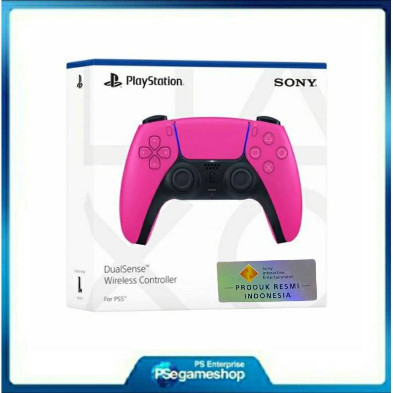 PS5 DualSense Controller Nova Pink Garansi Sony Indonesia