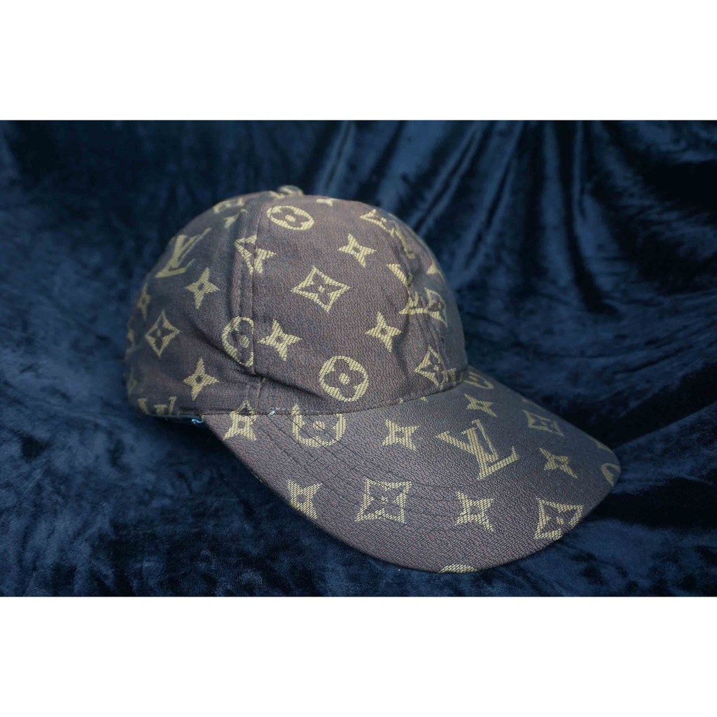 Topi Baseball Unisex Louis Vuitton Brown
