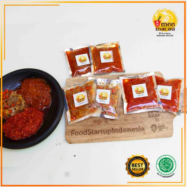 Sambal Sachet | Matah Bawang Geprek Terasi Gobyos | Praktis Fresh Terbatas | 25 Gram