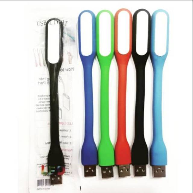 Lampu Belajar Mini LED USB Portable