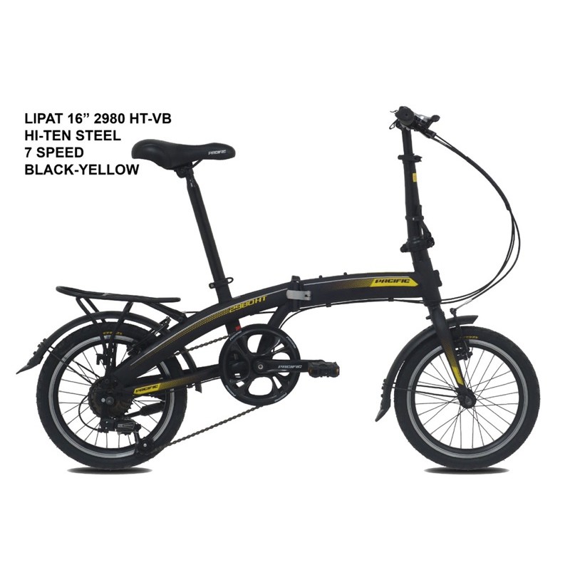 Promo 16” Seli Pacific 2980HT 7Sp Shimano Steel Frame vbrake