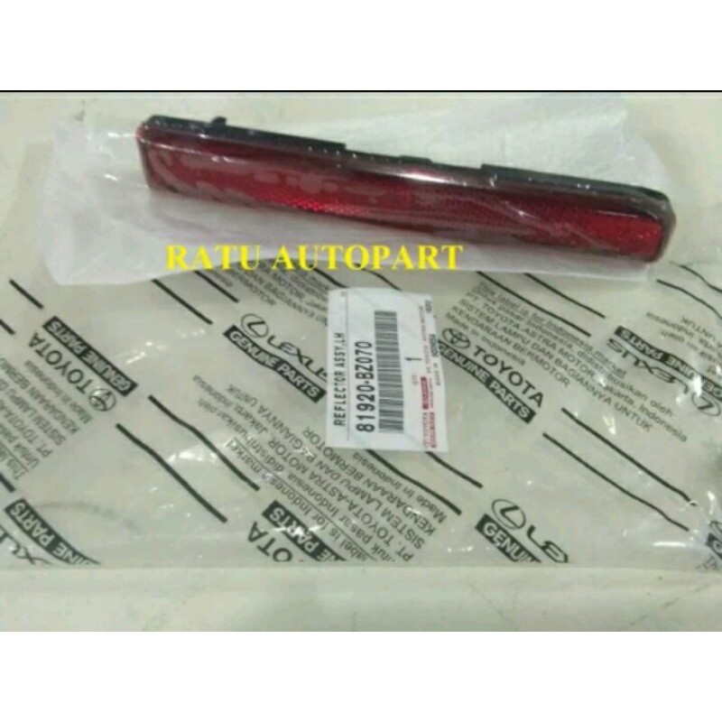Reflektor Lampu Bemper Pengaman Belakang Rush Terios Agya 2010-2015