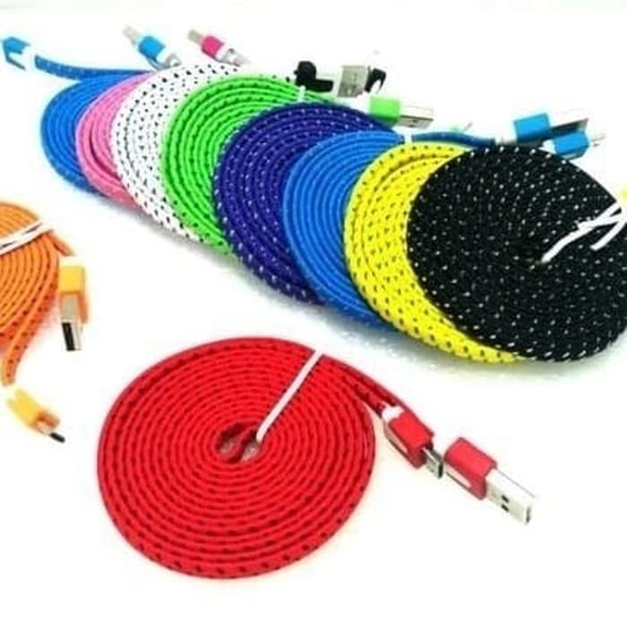 3 METER Kabel Data Panjang / Charger Tali Sepatu / Kabel Data 3 METER