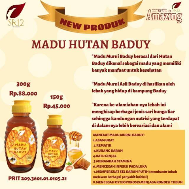 

MADU HUTAN BADUY SR12 ASLI MADU MANIS ALAMI