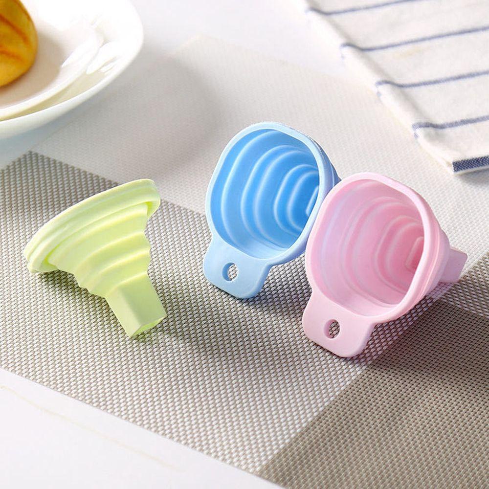 [Elegan] Corong Portable Be Hung Gantung Silicone Collapsible Folding Hopper