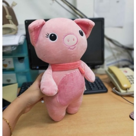 Boneka Soft Pig Size 15&quot;/37cm/boneka animal/boneka babi/boneka lucu