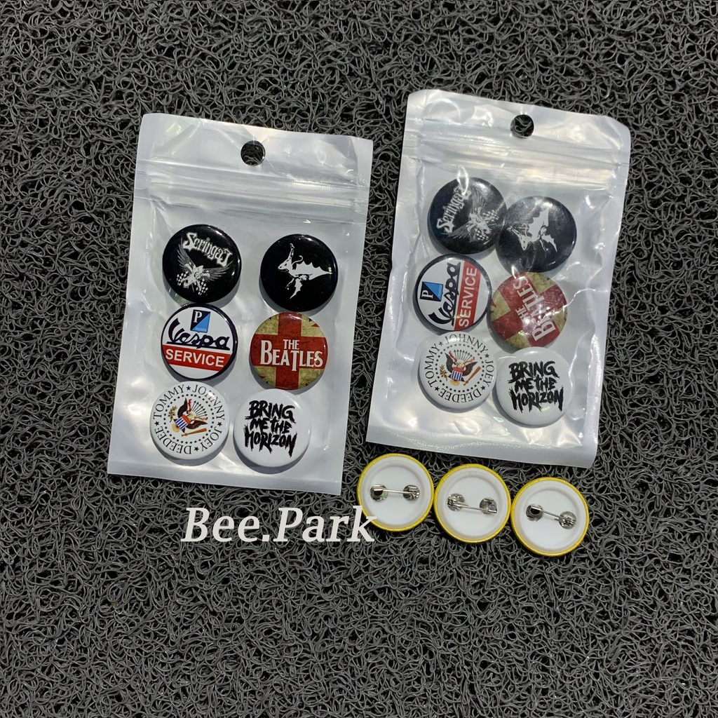 Pin Button/Pin Brosh Paket