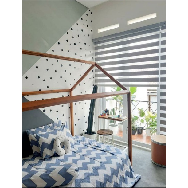 Rainbow Blinds Onna - Tirai jendela (ukuran custom)