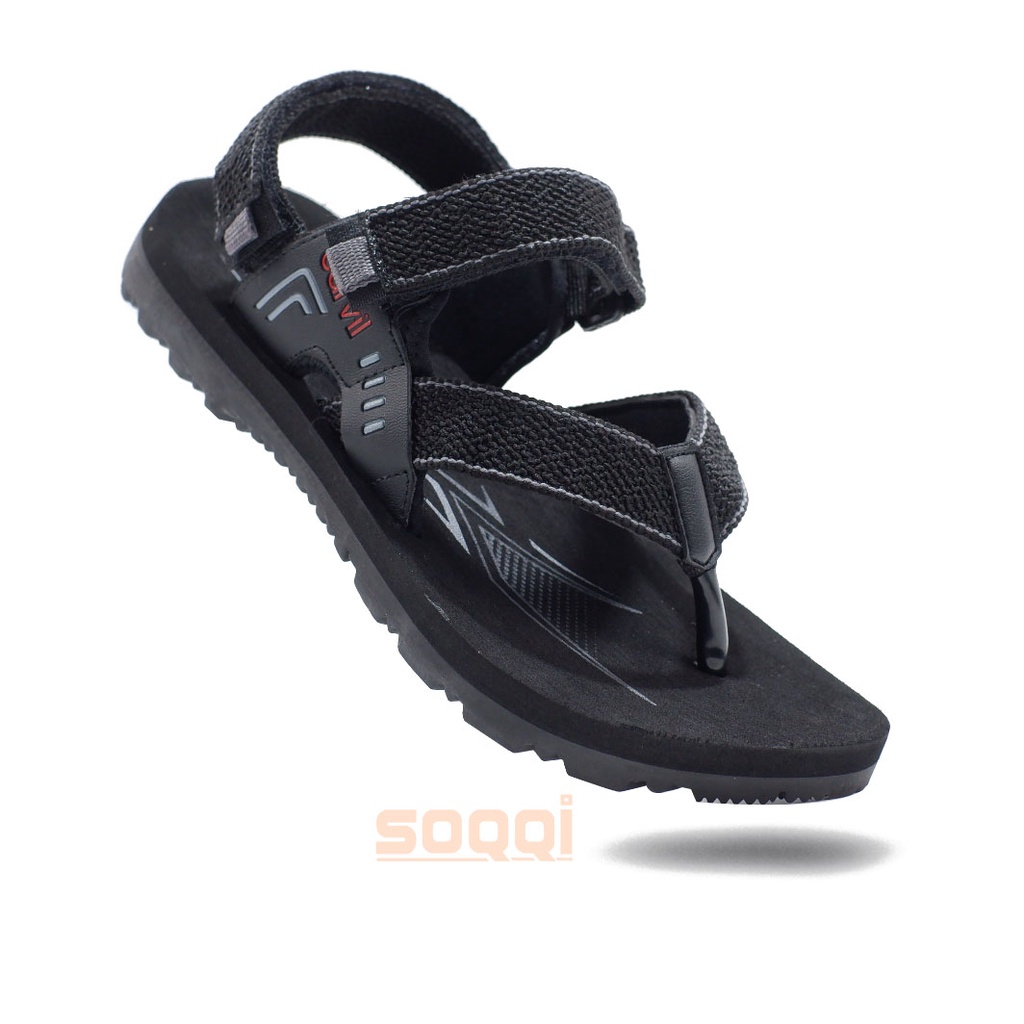 Sendal gunung pria jepit original sandal outdor hikking cowok laki-laki dewasa model japit casual slide karet branded Carvil Castro new rocket - severo adventur kwalitas import promo lebaran murah keren cod 38-44