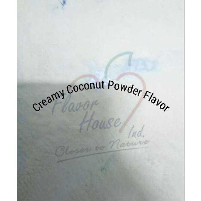 

Creamy Coconut Powder Flavor - type santan
