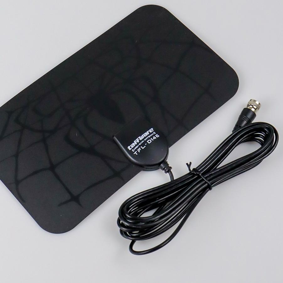 100% ORIGINAL Taffware Antena TV Digital DVB-T2 High Gain 25dB with Signal Booster Amplifier - TFL-D
