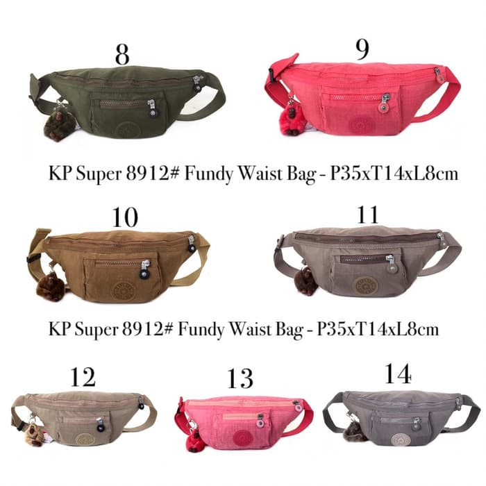 PROMO Tas pinggang waist bag Kipling 8912#