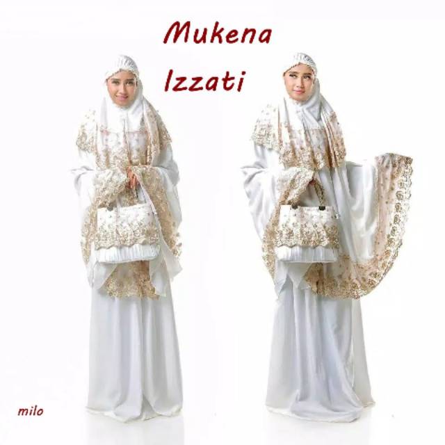 READY STOK MUKENA MEWAH IZZATI (FREE TAS MUKENA)