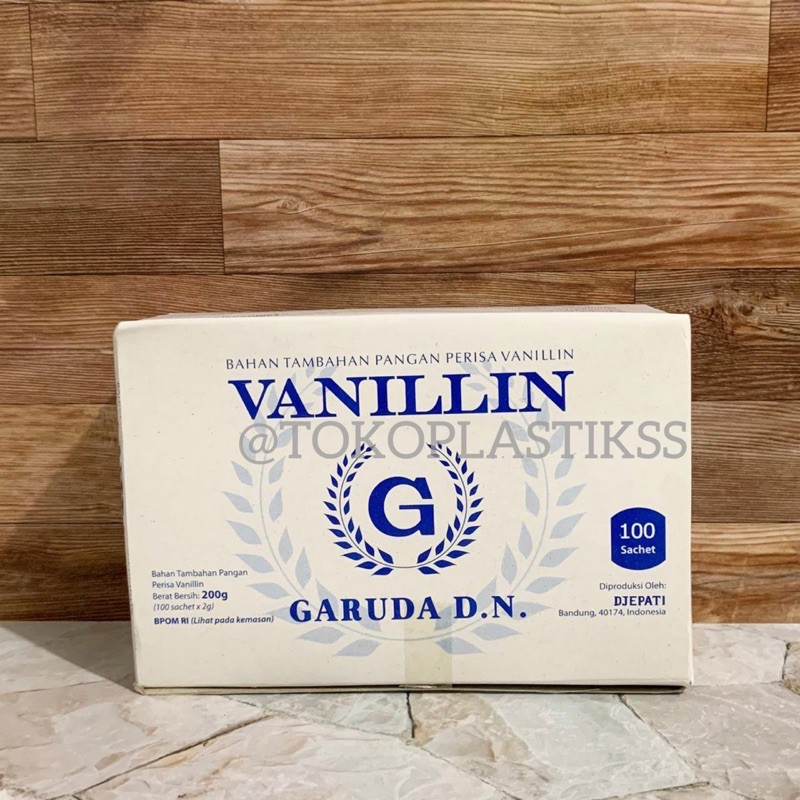 

Vanilli Garuda 1 Dus isi 100 x 2gr