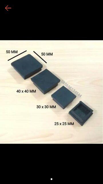 Karet Kaki Kursi 30 X 30 / Tutup Pipa Hollow Kotak
