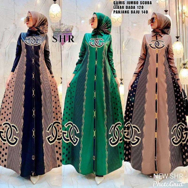 NEW GAMIS FULL KANCING JUMBO SHR ORIGINAL