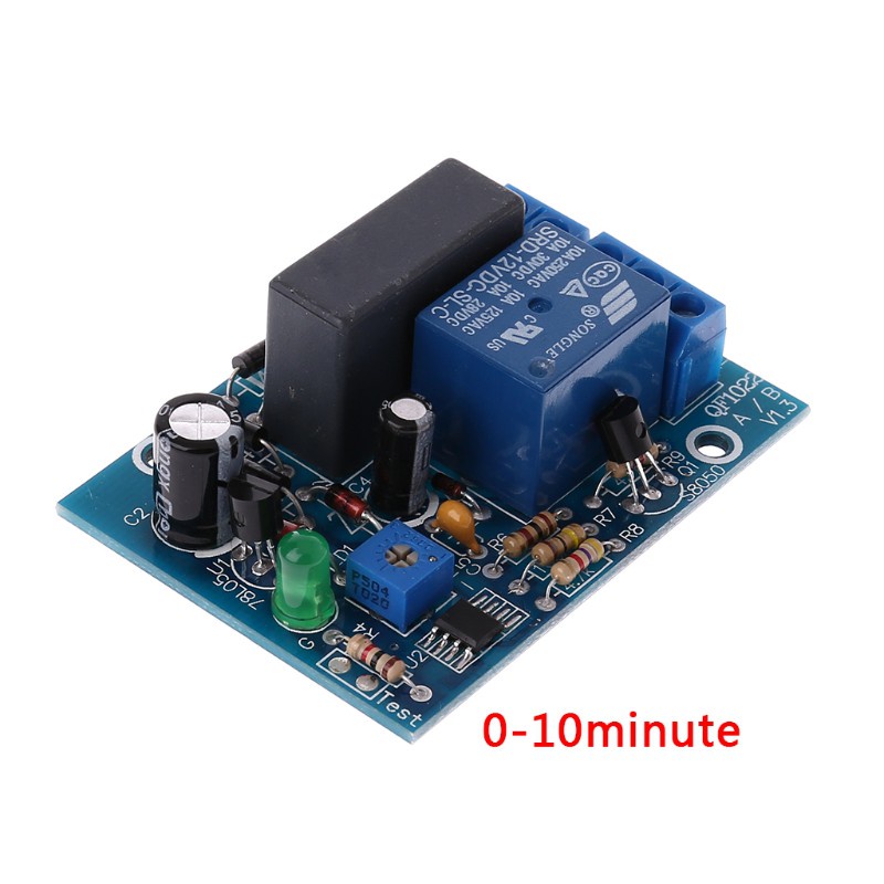 CRE  AC 220V Adjustable Timer Delay Switch Turn On/Off Time Relay Module