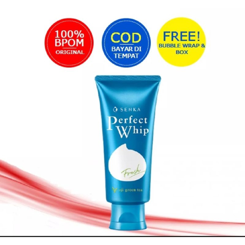 SENKA - Perfect Whip Fresh Anti Shine Facial Foam From Japan 100g - Untuk Kulit Berminyak