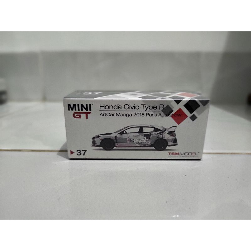 mini gt honda civic type r manga art