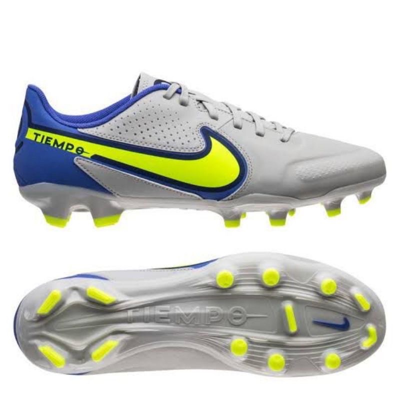 Sepatu Bola Nike Tiempo Legend 9 Academy - Grey Folt