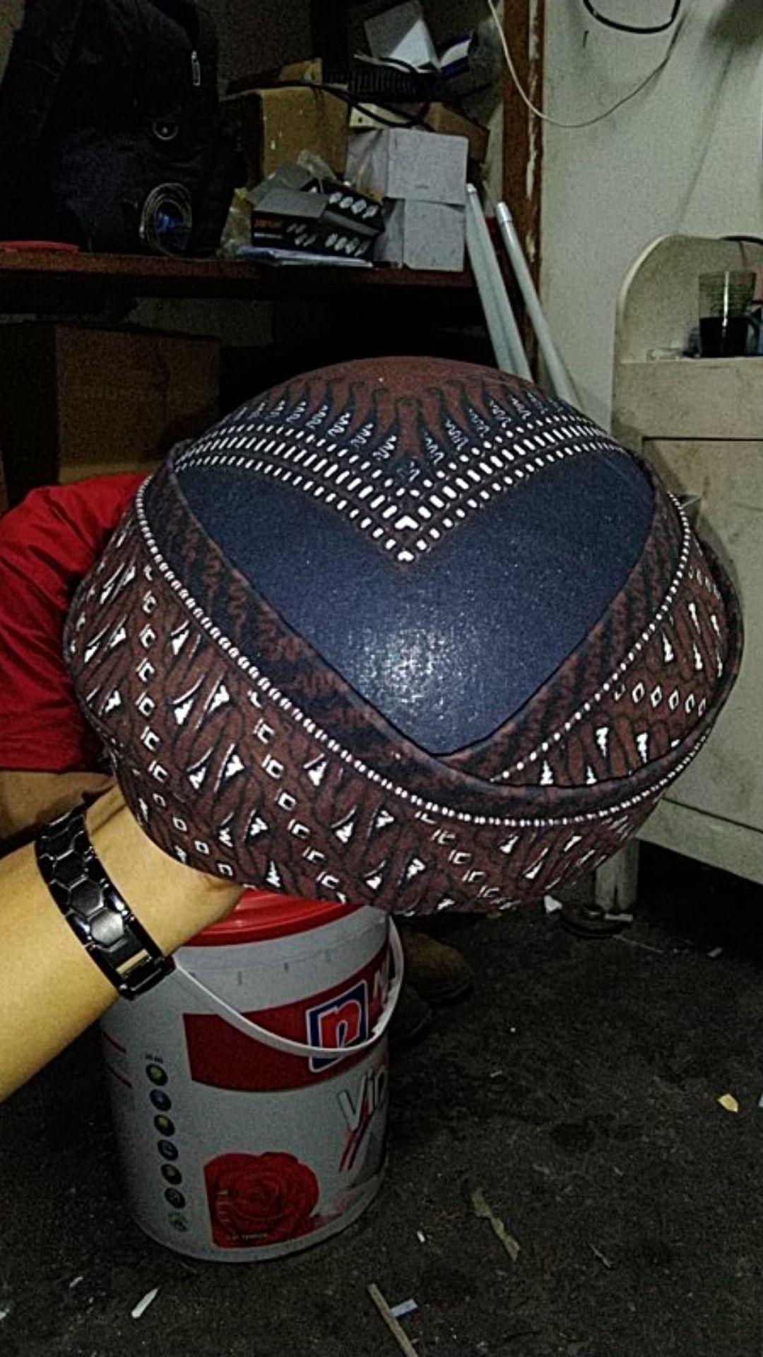 Kuluk Santri Motif Batik Dewasa Anak