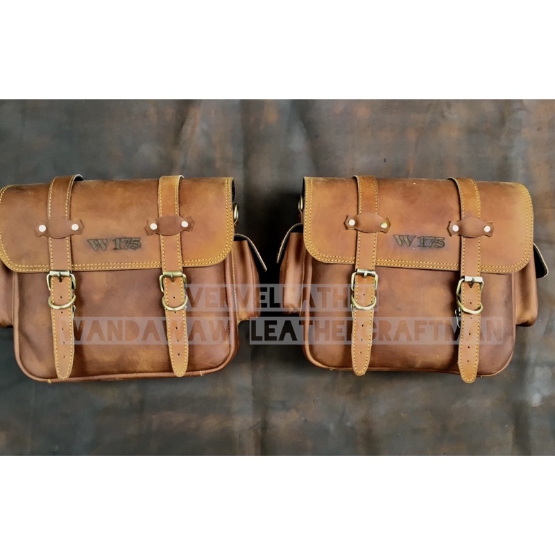 kawasaki w175 , w 175 , kawasaki w250 , estrella , sidebag w175 , tas motor w175