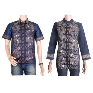 Sarimbit/couple Batik Kemeja-blus Sabrina (Sepasang)