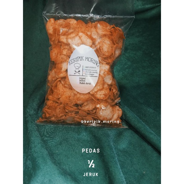 

keripik moring/molring(PEDAS JERUK) 500GRAM