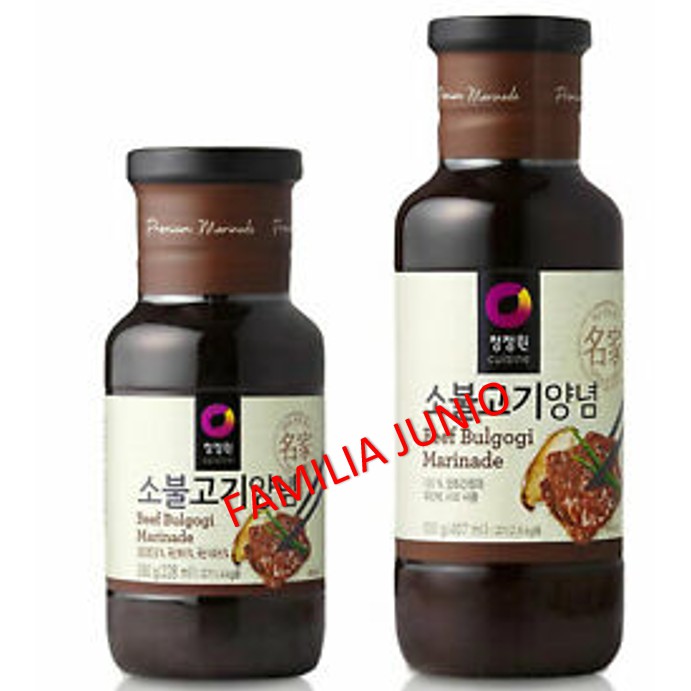 

CHUNG JUNG ONE BEEF BULGOGI MARINADE SAUCE 280GR