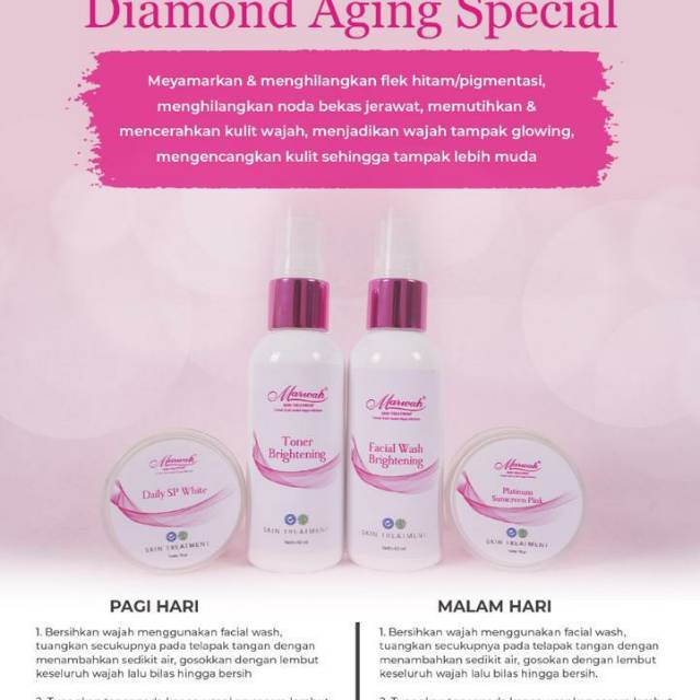 Marwah kosmetik merupakan produk kecantikan yang aman