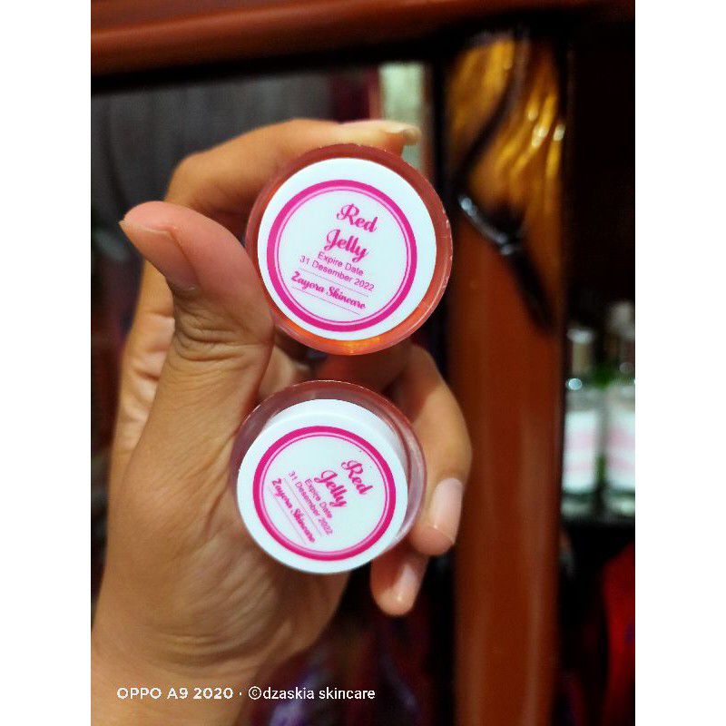 RED JELLY PREMIUM PENCERAH WAJAH PUTIH GLOWING